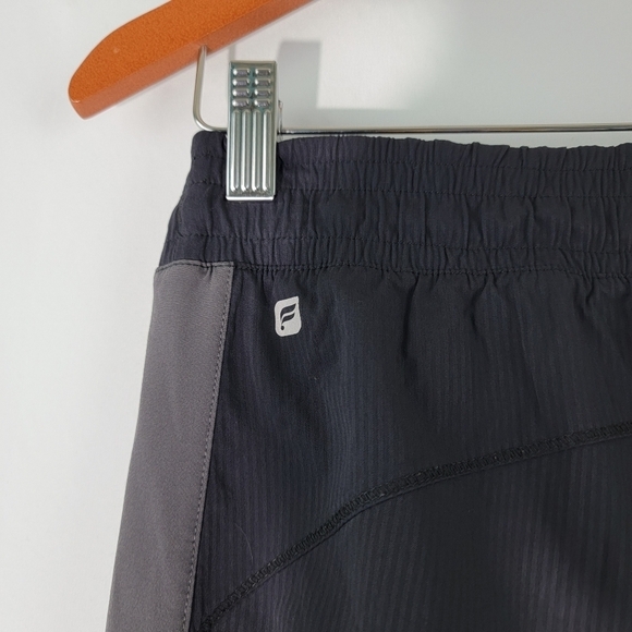 Fabletics Women Black Nylon Blend Sweatpants Sz S Pocket Elastic Waist Drawstrin - Picture 8 of 12